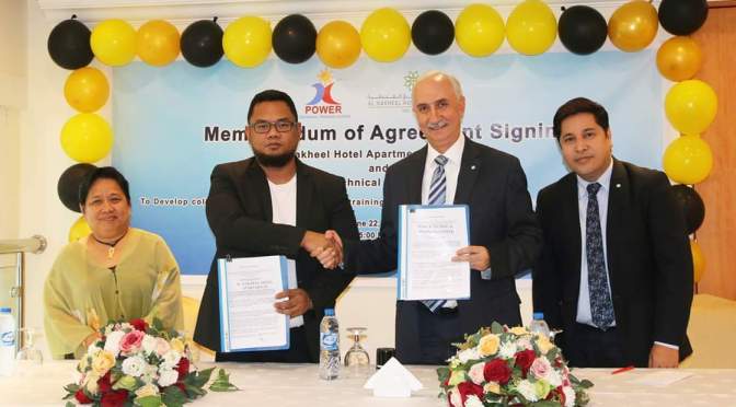 POWER signs MOA with Al Nakheel Hotels to strengthen Filipino hospitality sector